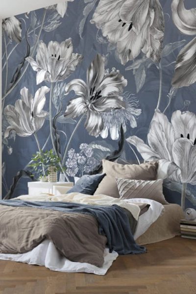 fotomurale-contili-Effeline Merian Blue