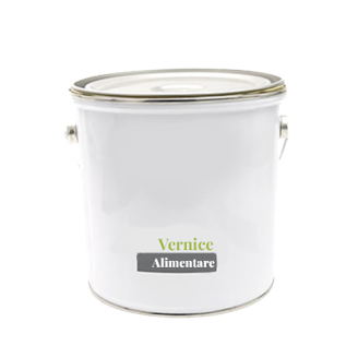 Barattolo bianco vernice alimentare